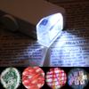 160-200X Adjustment Portable LED Microscope LED Lighted Pocket Microscope Magnifier-M25 Natural Observation Uses