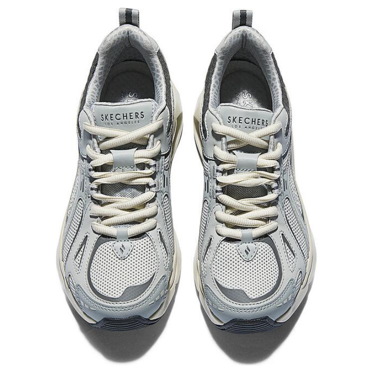 Skechers Tres Air Uno Breathable Low top Casual Shoes Women's Gray Black 177905-GRY