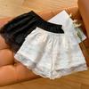 Women's Summer Lace Anti-Exposure Safety Leggings Shorts