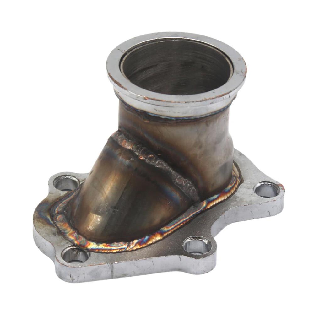 TD04 5-Bouts Downpipe Flens naar 2,5" V-Band Conversie Adapter Voor Subaru WRX