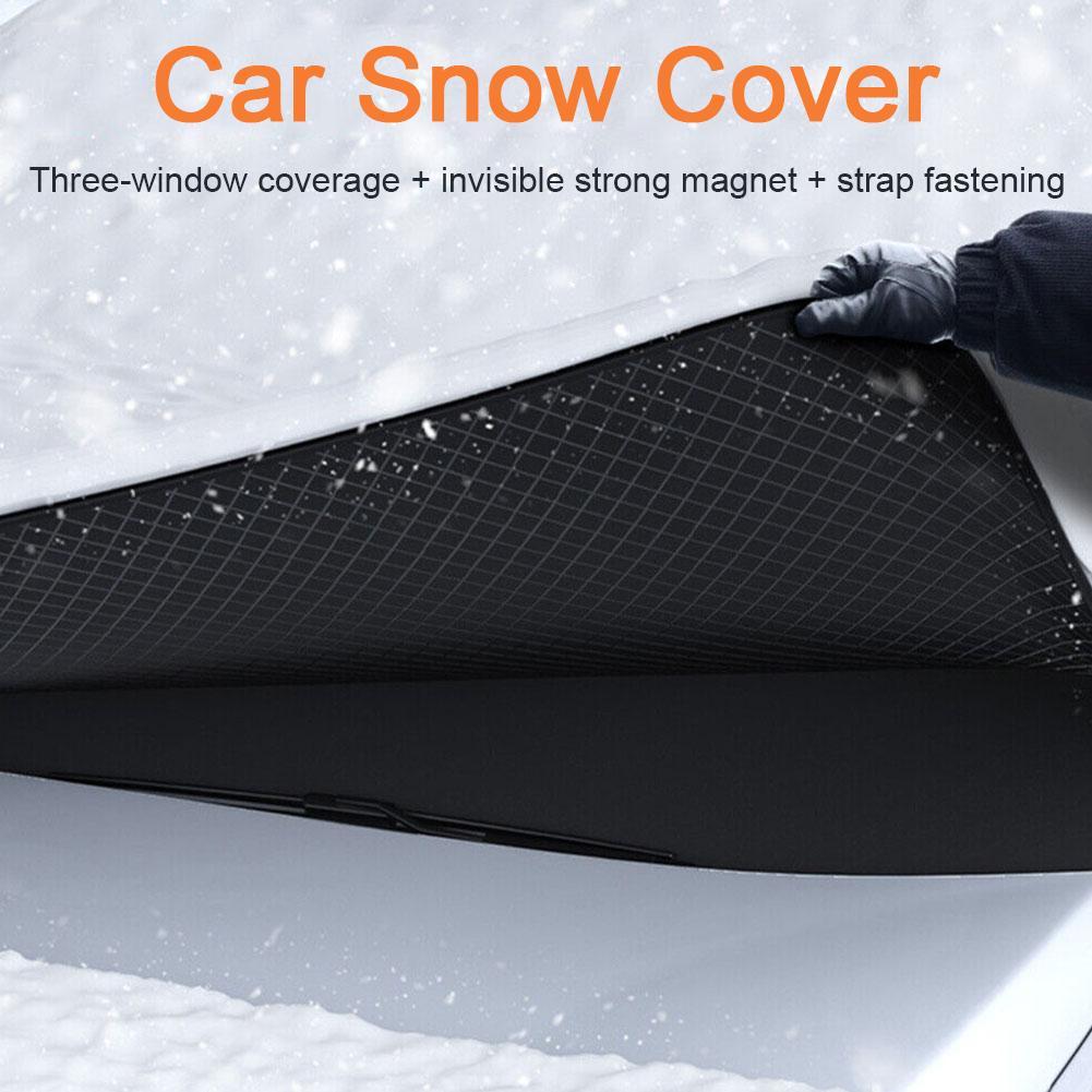 Car Sun And Snow Cover Car Windshield Snow Ice Protector Cover Front Window Auto Gear Anti Freeze Snow Windshield Cover