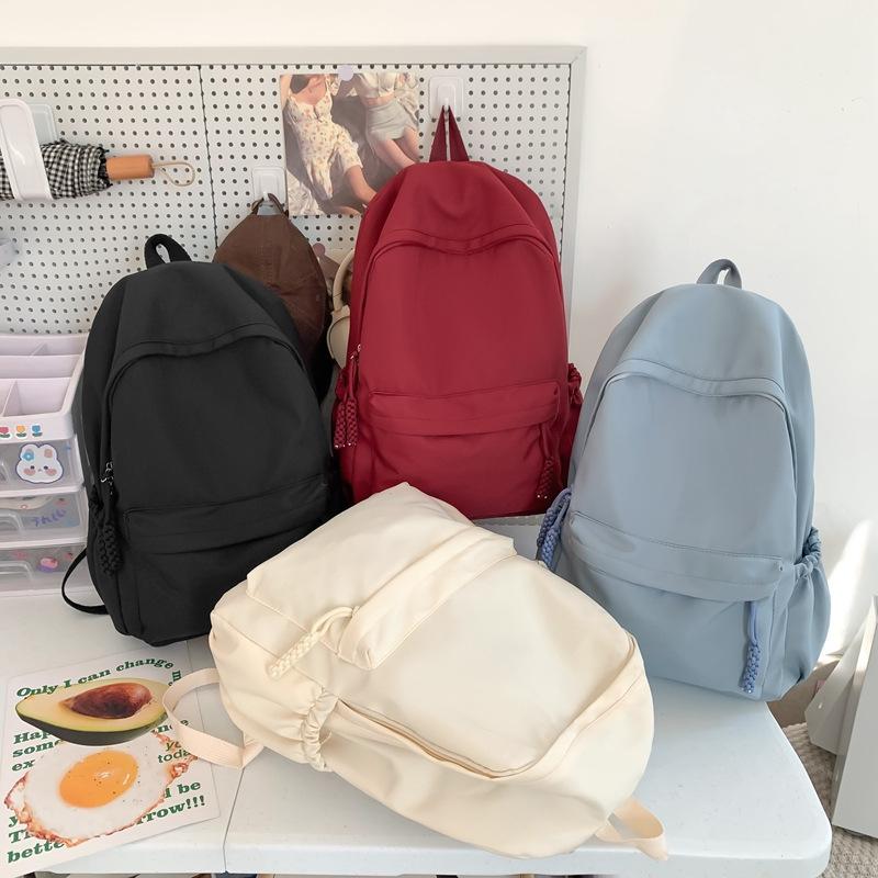 Schoolbag1011 new Japanese large-capacity backpack for female junior high school students to reduce the burden, durable schoolbag