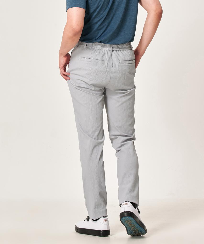BILTMORE Men'S Golf Seersucker Tapered Elastic Pants