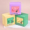 Kids Safe Box Mini Combination Lock Piggy Bank Secure 4 Digit Code Saving Money Coin Cash Box Birthday Gift for Boys Girls