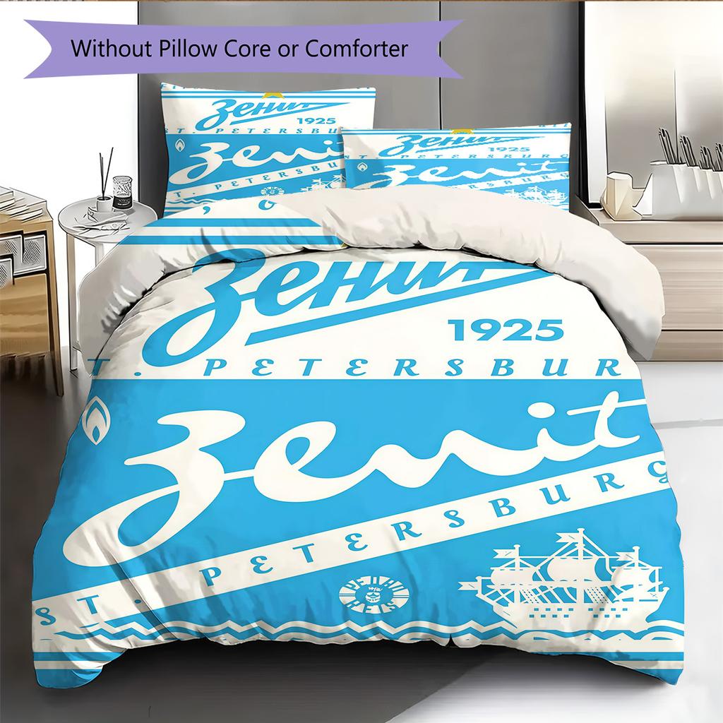Zenit Bedding Quilt Set Quilt Cover Pillowcase Home Decoration Birthday Gift (1 * Duvet Cover + 2 * Pillowcase, Without Core)