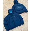 Mens Winter Hooded Puffer Jacket Solid Color Streetwear Warm Thick Cotton Coat