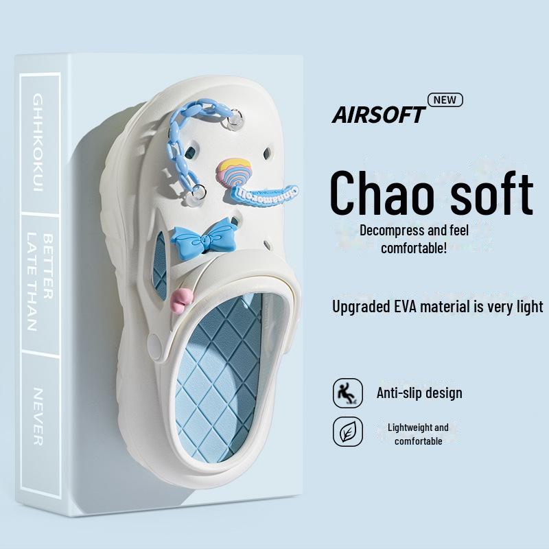 

Sanrio Women s Cute Summer Beach Non-Slip Platform Sandals 35/36, Hello Kitty розовый