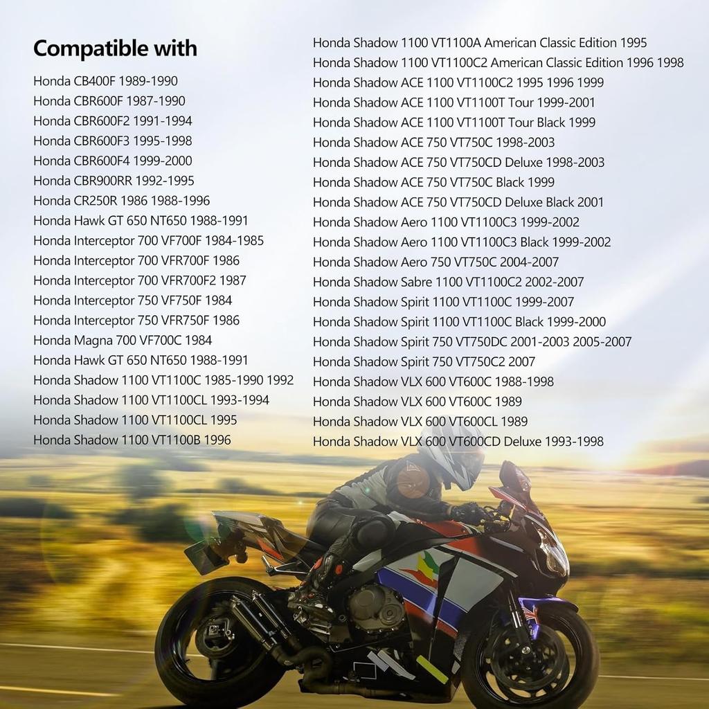 Road Passion 12v Electric Fuel Pump for Kawasaki Ninja ZX6/ZX6R/ZX7/ZX7R/ZX7RR/ZX9R/600R