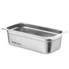 6 Pack 1/3 Size Hotel Pans Steam Table Pan Stainless Steel 4" Deep