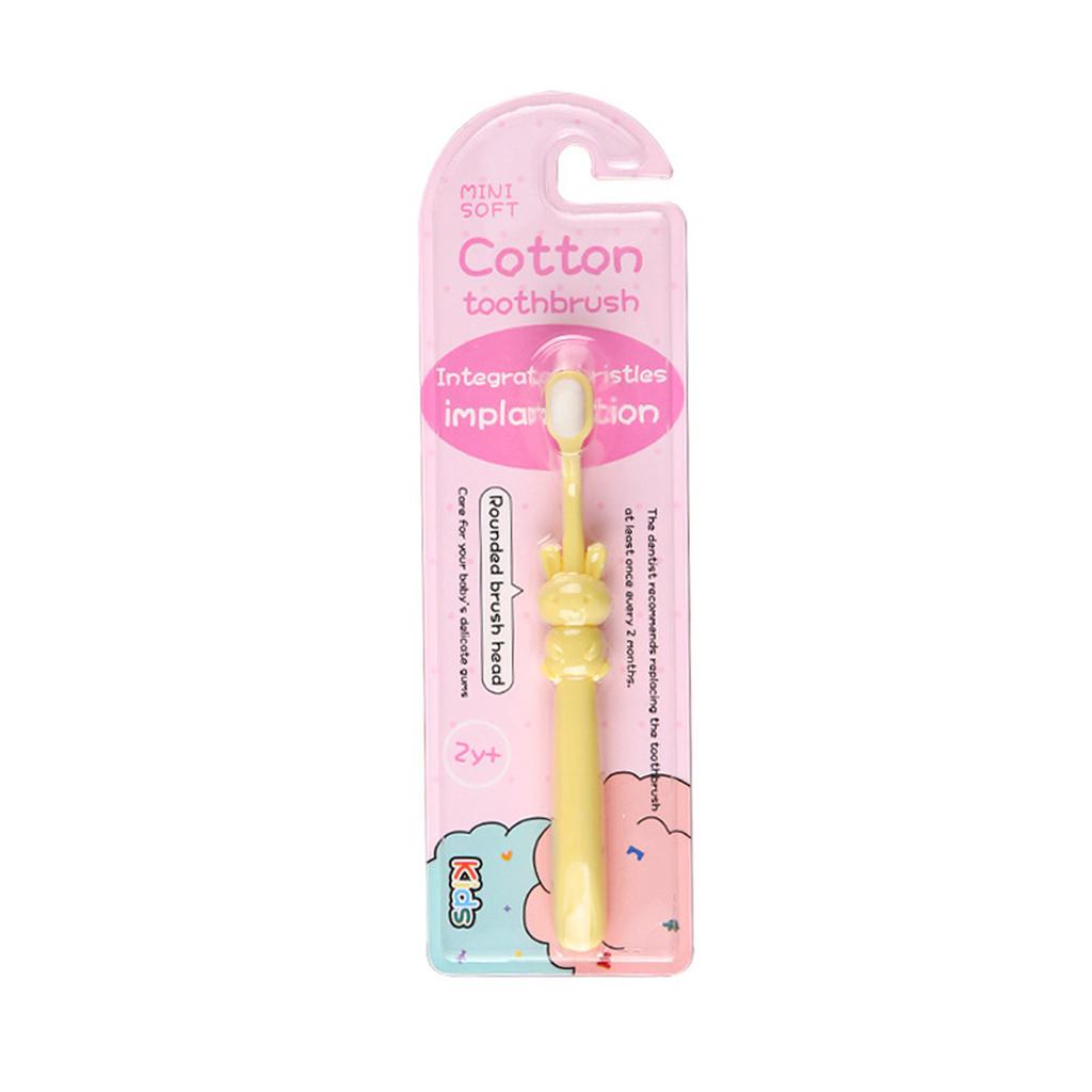 (Projecteur)Brosse à dents souple mignonne pour enfants, 1 pièce, brosse à dents souple pour bébé