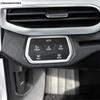 For VW Volkswagen ID.4 ID4  - 2025 Car Gearbox Water Cup Holder Panel Head Light Air Cover Trim Stainless Steel Accessories