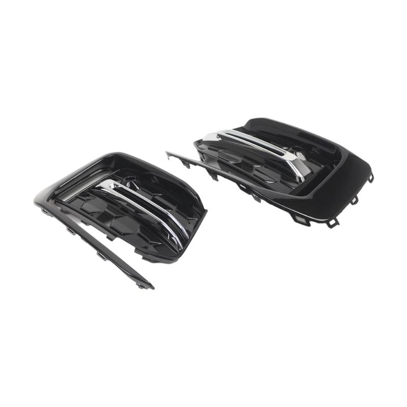 Fog Light Air Vent Grille Cover Fog Lamp Grille Left and Right Auto Supplies Professional 4KD807647E 4KD807968G for S6