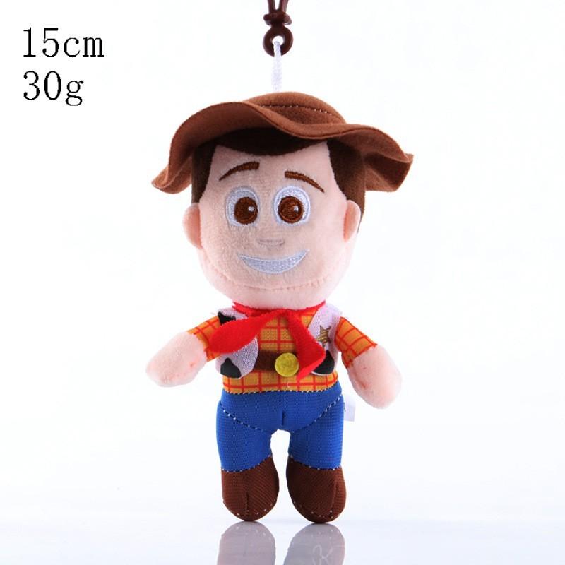 Movie Toy Story 4 Plush Toys 15-25cm Woody & Buzz Lightyear Forky Soft Stuffed Toys Gifts for Kids