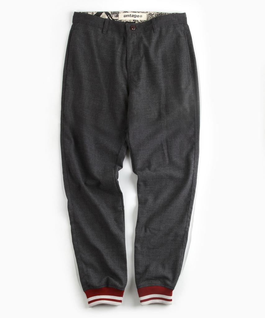 UNTAGE Utp-Fp06 Wool Jogger Slacks [Charcoal(Man)]