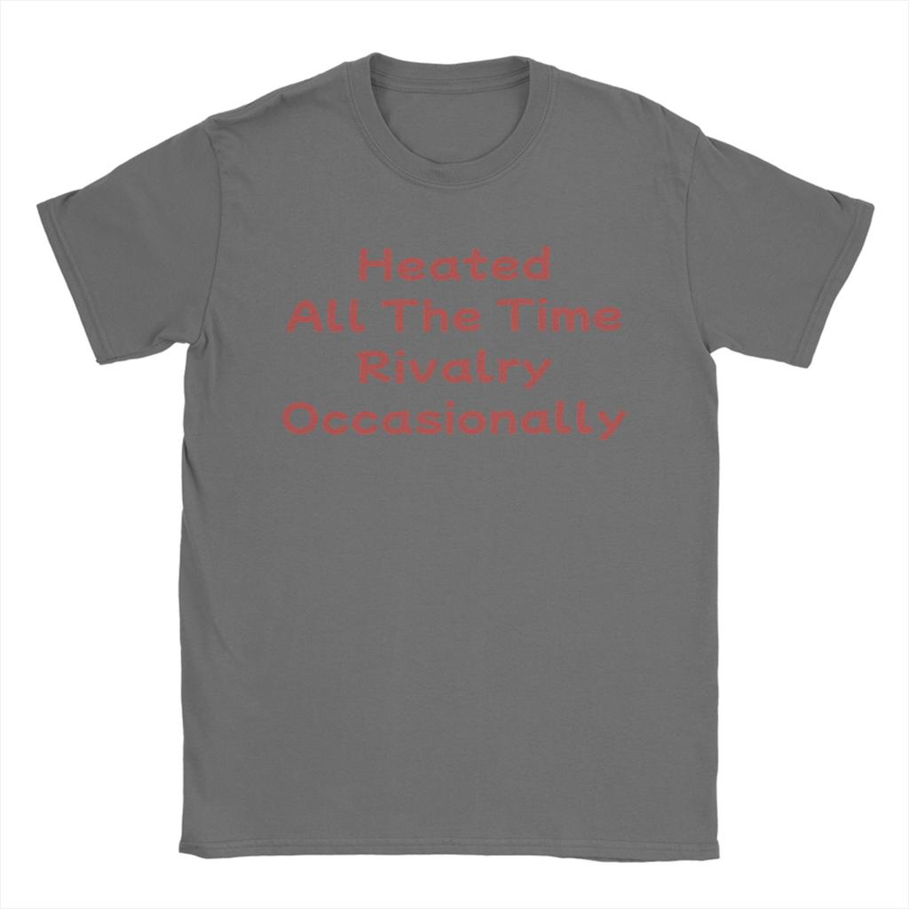 Ständig beheizt Gelegentlich Rivalität. T-Shirt für Unisex Reine Baumwolle T-Shirts Rundhals T-Shirts Kurzarm Oberteile Grafik