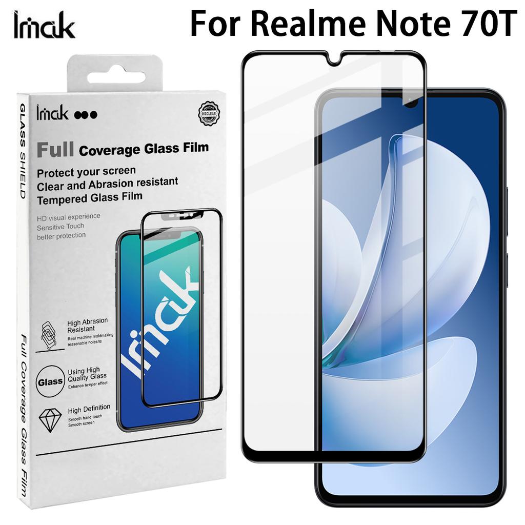 Για Realme Note 70T Γυαλί IMAK Πλήρους Κάλυψης Ταινία από Γυαλί Tempered Σειρά Pro+ 169mm