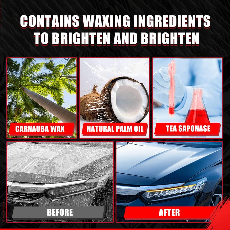Automobile Surface Repair Agent, Nanocrystal Water Wax -1:100 Highly Concentrated, Suitable for Dealing with Vehicle Dust, Mud