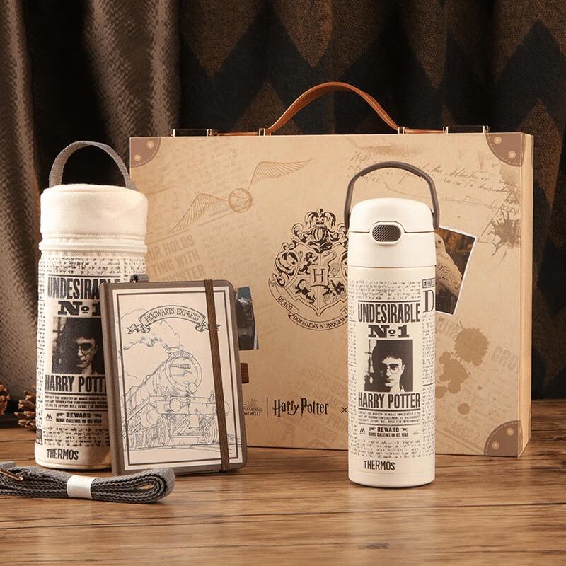 

THERMOS Harry Potter Kids Insulated Straw Cup Gift Set