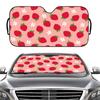 Strawberry Cute Kawaii Car Sun Shade Front Window Sunshade For Most Sedans SUV Blocks Max Uv Rays Keep Your Vehicle Cool