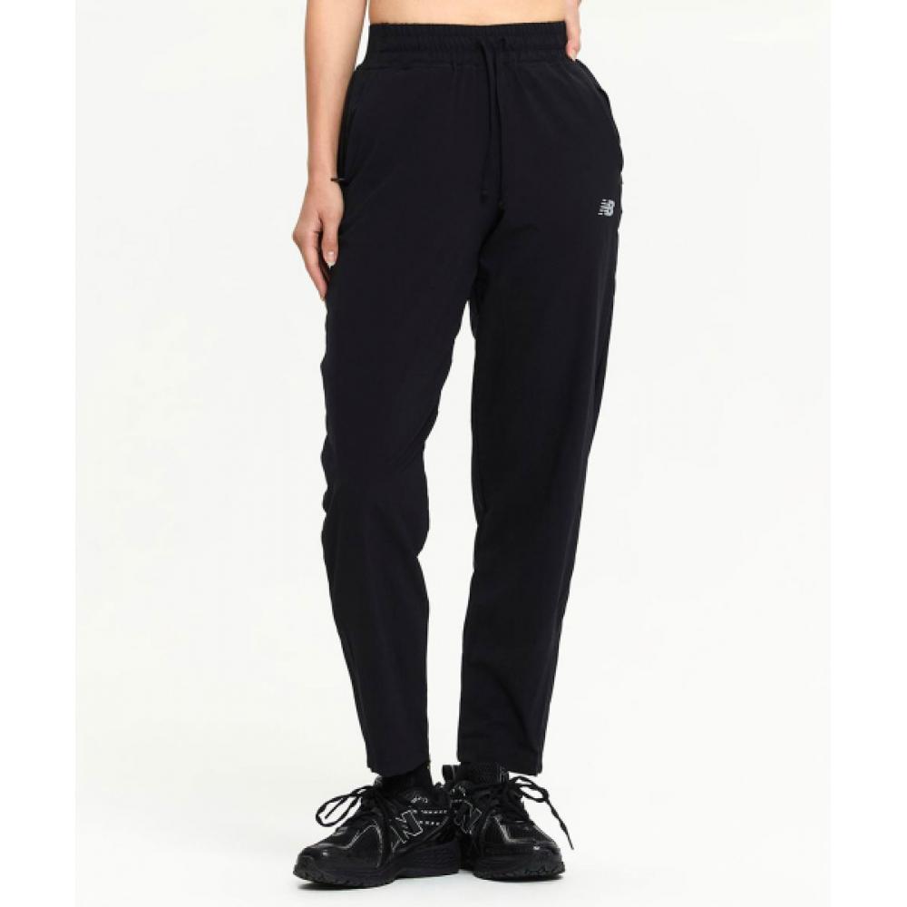 

New Balance Nbnte4p072 женские беговые тканые брюки черные