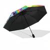 1pz Ombrello Fantasy Unicorno Arcobaleno con Manico in Plastica, Adatto a Tutte le Stagioni Casa Viaggio Ombrello da EsternoDD1561