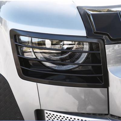 For Land Rover Defender 110 2020-2024 Stainless Steel Car Headlight Lampshade Protection Net Cover Accessories Car Modification
