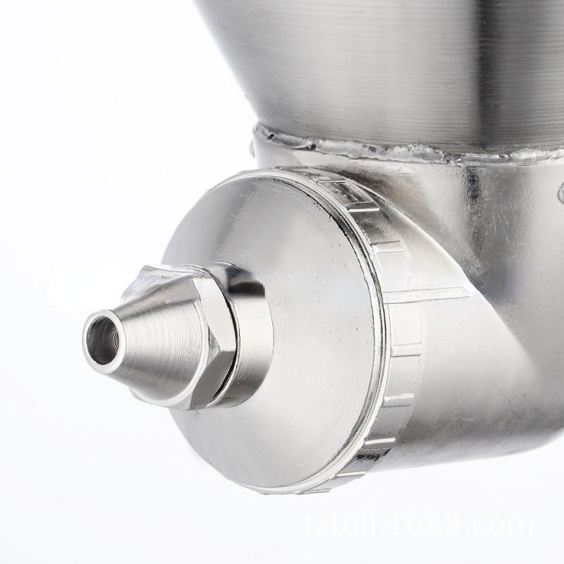 Exterior Wall Real Stone Paint Spray Gun Diatom Mud Stainless Steel Integrated Molding Pot Architectural Paint Latex Paint Spray Gun 21 * 25.5 * 14cm