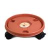 Reliable Flowerpot Base with Degree Rotating Wheels for Easy Positioning