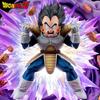 22cm/8.66in Anime Dragon Ball Figure Vegeta Action Figures Pvc Statue Desktop Ornamen Collection Model Toys Gifts Round Sensory Compression Bouncy