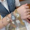 Schlangen Uhr Schlangenkopf Damen Uhr Zigeuner Stern Mit Diamanten Und Stahlarmband Lieferung Exquisite High-End Wasserdichte Damen Uhr