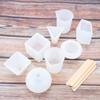 18Pcs Easy Release Silicone Mold Set Reusable DIY Jewelry Tool  For Jewelry Making