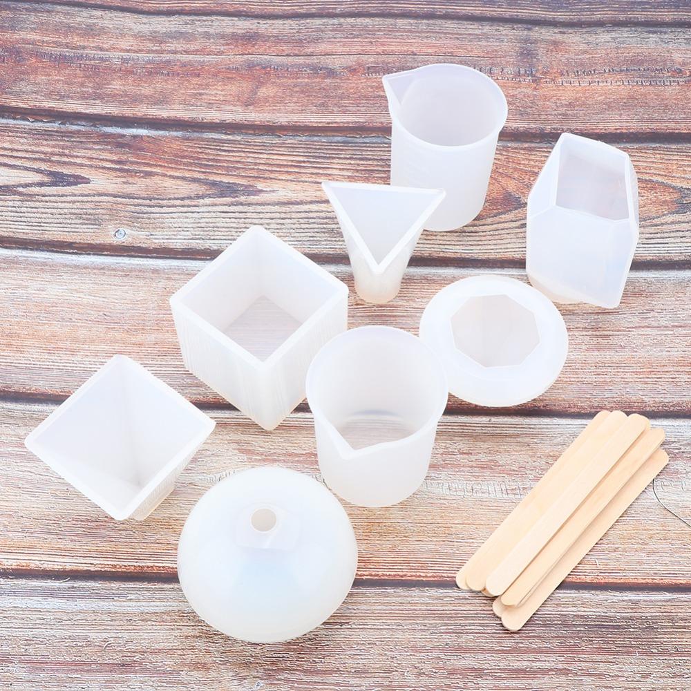 18Pcs Easy Release Silicone Mold Set Reusable DIY Jewelry Tool For Jewelry Making