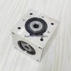 57x57 Small Bevel Gear 90° Right Angle Converter, 1:1 Gear Ratio, Hexagonal D-Hole Shaft Keyway