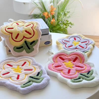 Prosop de mână drăguț agățat pe perete, prosop mic de bucătărie baie, prosop de baie absorbant și inodor, prosop de mână cu uscare rapidă, decor pentru casă