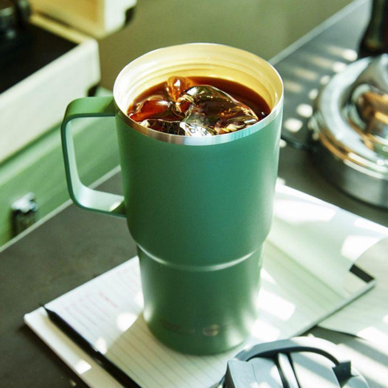 ASOBU Ceramic Stainless Steel Vacuum Insulated Mug Tumbler 650ml Nitro