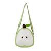 Cute Apple Fruit Bag Summer 2025 New Small Fresh Literary Girl Versatile Messenger Small Round Bag