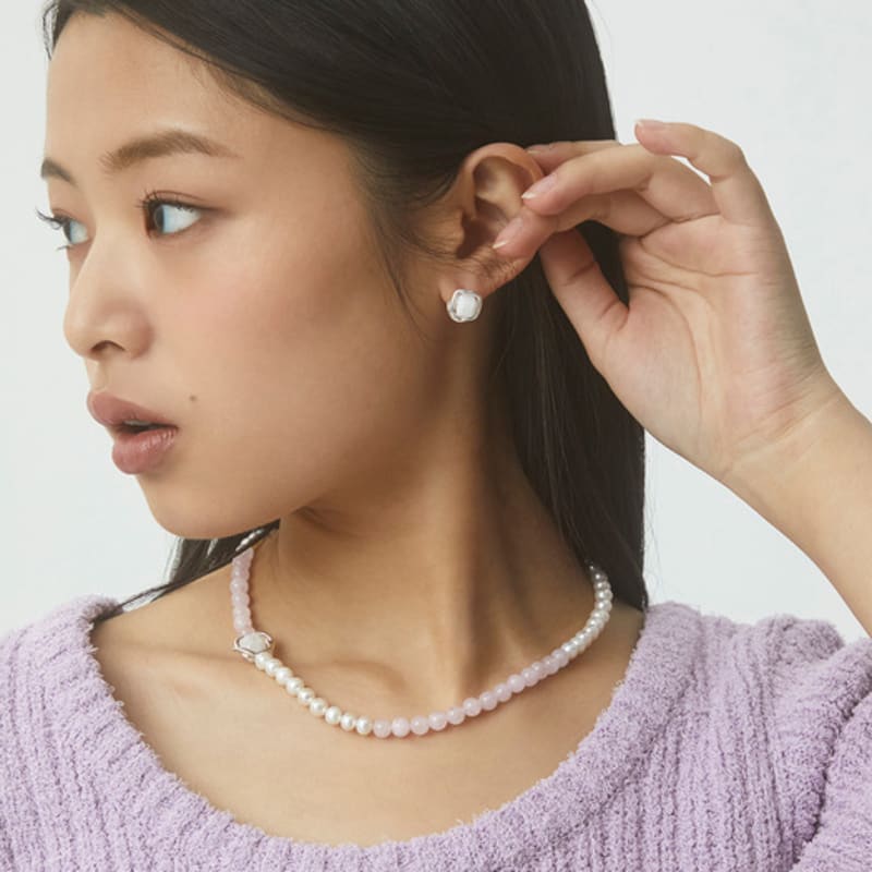 NEUF PIECE NEUF PIECE MOONSTONE EARRINGS