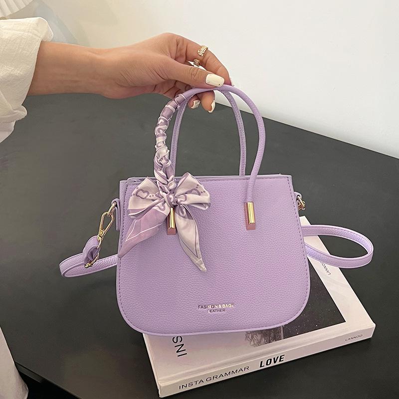 

Spring/Summer 2023 Korean Ribbon Crossbody Mother-Child Bag Set - Fashionable Multi-Purpose Handbag зелений