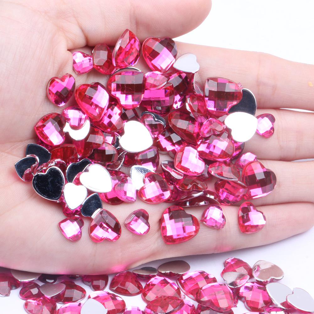 DIY Multi-Model Multi-Color Heart & Globe Hair Accessory