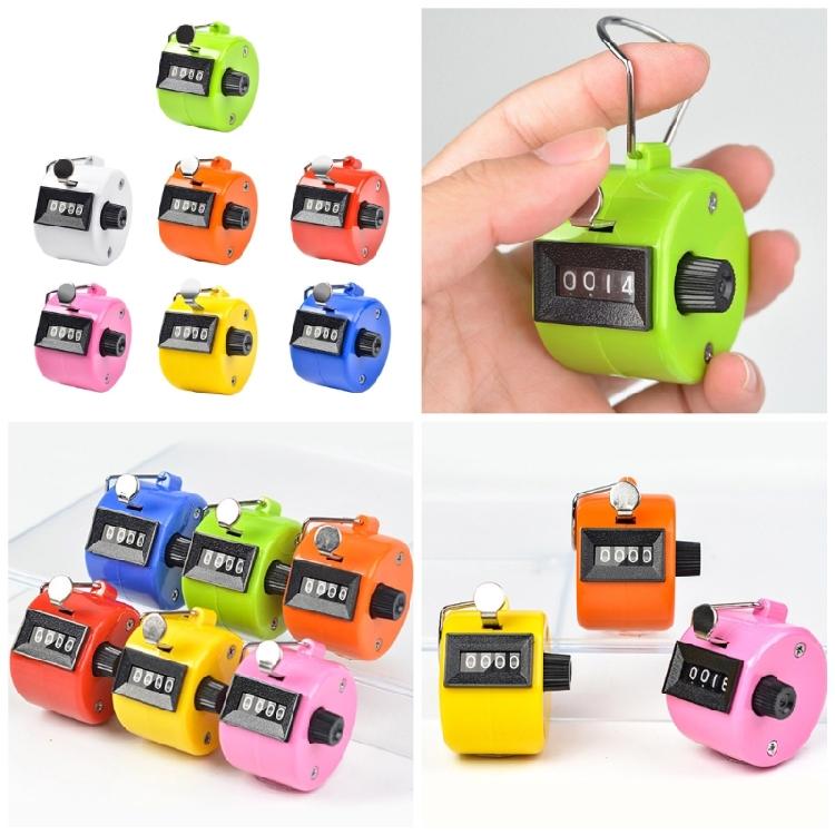 4 Digit Number Count Clickers Counters Handheld Tally Counter Portable Counter Mechanical Counters Clickers