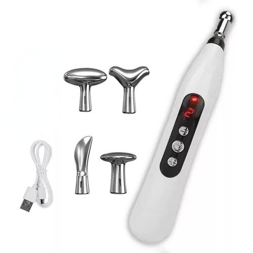 5-in-1 Electronic Massage Pen, Acupuncture Pen,Pain Relief Therapy, Battery/charging Powerful Energy Pen Relief Pain Tools