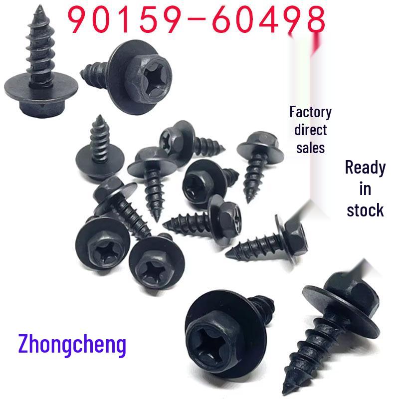 Саморез с шестигранной головкой 90159-60498 для крыла/бампера Toyota/Lexus 10 pcs/pack