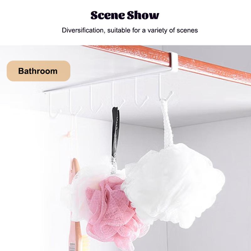 Multi-Functional Hook Cupboard Cup Holder Coffee Cup Storage Rack Kitchen Accessories