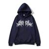 Y2K Zip-Up Hoodie, Men, Clothes with Graphic , Hip Hop Style, Gothic Autumn Winter Keep Warm Long Sleeves Sweatshirt