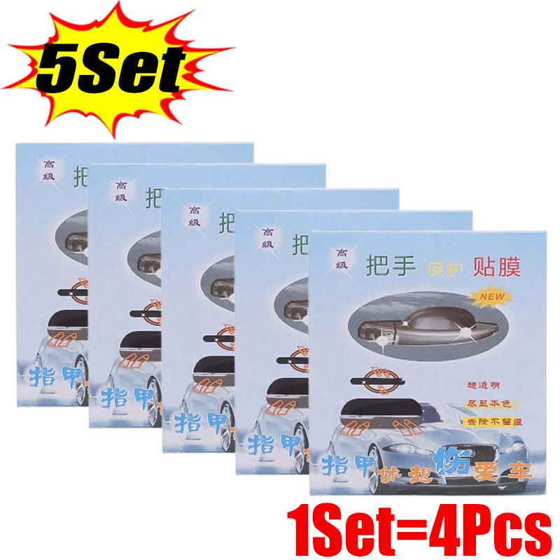 Autotürgriff Transparenter Schutzaufkleber Autotürschale Kratz- und kollisionssicherer unsichtbarer Schutzfolienaufkleber