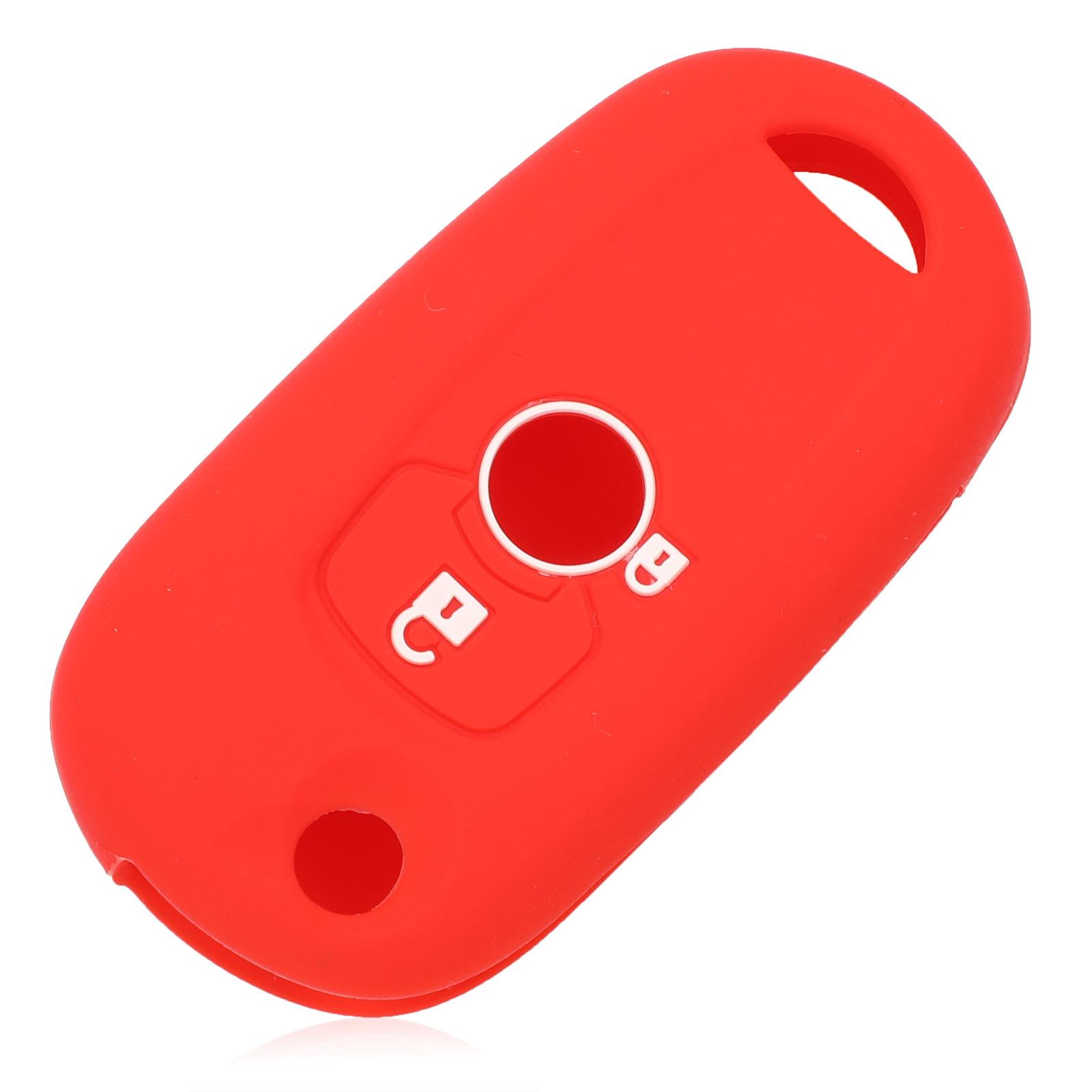

Чехол для ключа jingyuqin для Opel Vauxhall Astra K Corsa E 2015 2016 2017 2018 2019 защитный чехол для ключа из силикагеля красный