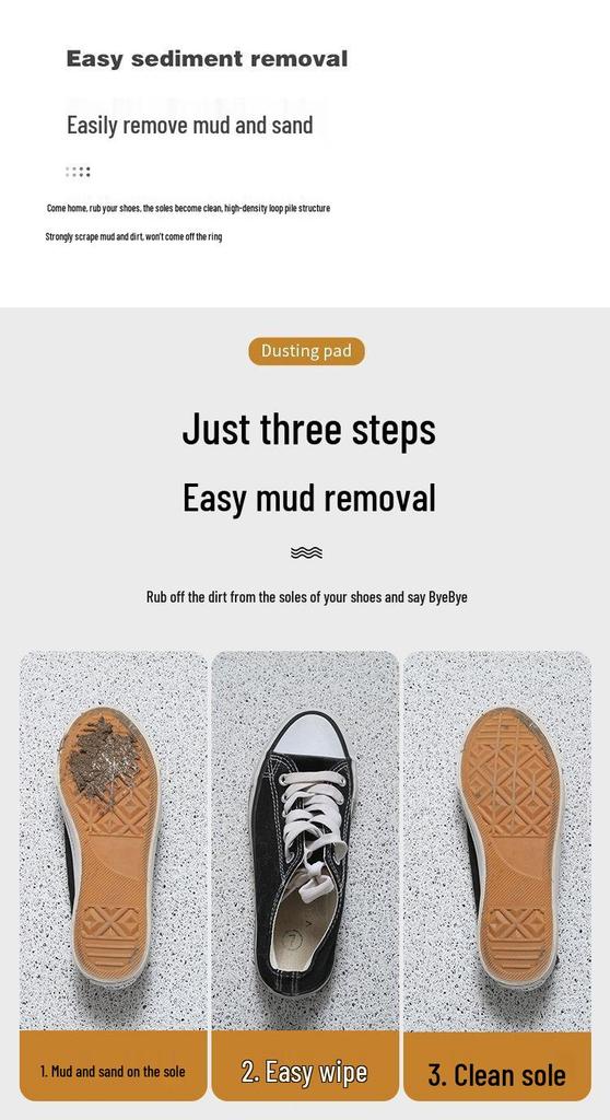 Festive Anti-Slip Entrance Floor Mat - Dirt-Resistant Coil Design for Home Doorways and Foyers