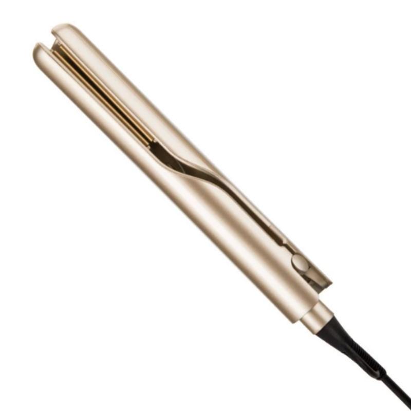 Professional Ceramic Corrugated Iron for Hair Wave Corrugation Flat Irons Electric Curling Crimped Wide Plates Beauty Hair Iron