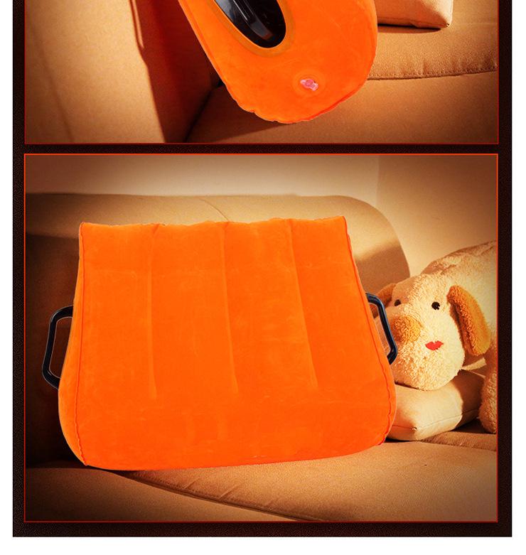 Inflatable Triangle Pillow for Couples: SM Furniture & Position Aid