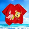 Classic Spongebob Squarepants Cartoon New Unisexs And Unisexs Middle Aged Childrens Tshirts Cotton Loose Versatile Top
